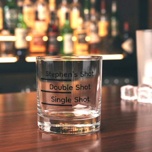 Funge Personaliseerde Shotglas  Whisky Glas