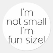 fungeren ronde sticker (Voorkant)