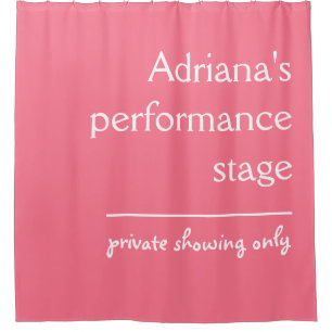 Fungerend aangepast tekst- en kleurdouchegordijn douchegordijn