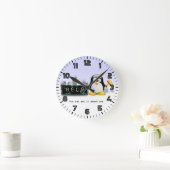 Fungerend anti-daglichtbesparende tijdklok ronde klok (Huis)