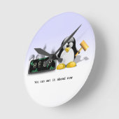 Fungerend anti-overdag-spaartijd Numberloze klok (Hoek)