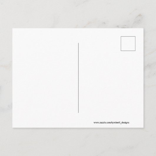 Fungerend besluitvormingsvermogen eekhoorn  briefkaart (Achterkant)