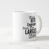 Fungerend Beste ENGINEER Big Mok Kantoor Quote (Voorkant rechts)