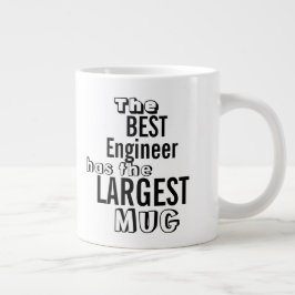 Fungerend Beste ENGINEER Big Mok Kantoor Quote