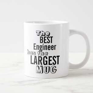 Fungerend Beste ENGINEER Big Mok Kantoor Quote