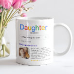 Fungerend beste zoekresultaat voor dochter ooit me koffiemok<br><div class="desc">Grappig moedje voor je dochter met een 'Search'-logo en één zoekresultaat voor 'Best Dochter ooit', met de naam van je dochter, een foto, een persoonlijke boodschap en een 5 sterren-score. Als je hulp nodig hebt bij het aanpassen van deze gegevens, kun je me een bericht sturen met de onderstaande button...</div>