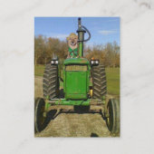 Fungerend/Cute used Boerderij Equipment Visitekaartje (Achterkant)