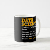 Fungerend Data Scientist Definition Data engineer Koffiemok (Voorkant rechts)