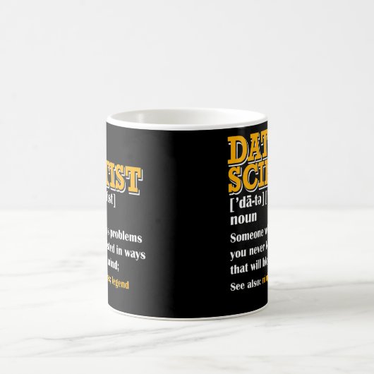 Fungerend Data Scientist Definition Data engineer Koffiemok (Center)