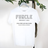 Fungerend De Cool en Grappig Oom Definitie T-shirt