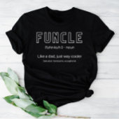 Fungerend De Cool en Grappig Oom Definitie T-shirt