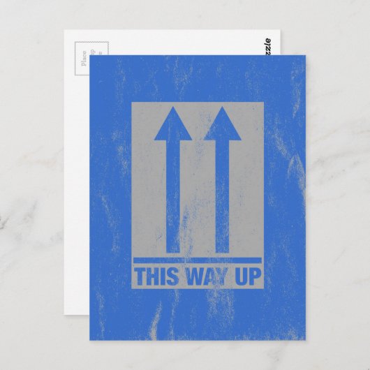 Fungerend, dit is een teken briefkaart (Voorkant / Achterkant)