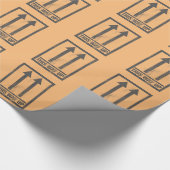 Fungerend, dit is een teken cadeaupapier (Hoek)
