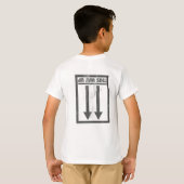 Fungerend, dit is een teken t-shirt (Achterkant volledig)