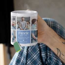 Fungerend fotoCollage Definition Cute Modern oom Koffiemok