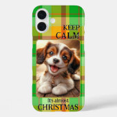 Fungerend fotograferen Calm-kersttelefoondraagtas Case-Mate iPhone Case (Achterkant)