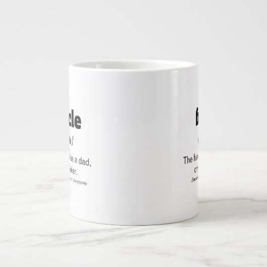 Fungerend, Fun oom Coffee Mok is de beste oom (Voorkant)