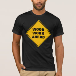Fungerend geel hout: voorzichtig wegteken T-S T-shirt