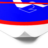 Fungerend geen zitting op het Poster van het toile (Hoek)