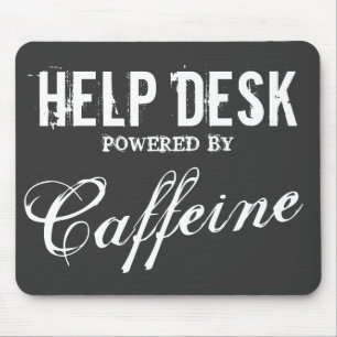 Fungerend helpdesk-muispad   Kantoorhumor Muismat