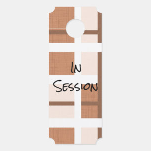 Fungerend in sessie Therapist door Hanger