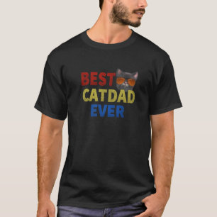 Fungerend, kat beste kat vader ooit t-shirt