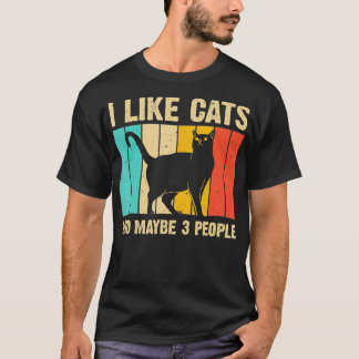 Fungerend kattenbakje voor mannelijke dieren t-shirt