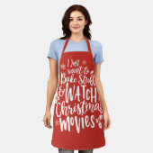 Fungerend kerstcadeauontwerp voor films in de kijk schort (Gedragen)