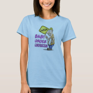 Fungerend moederschap T-Shirten: Baby in aanbouw T-shirt