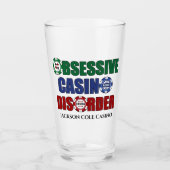 Fungerend Obsessief-casino-stoornis Aangepast Glas (Voorkant)