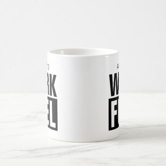 Fungerend, op maat gesneden werkcadeau voor mok va (Center)