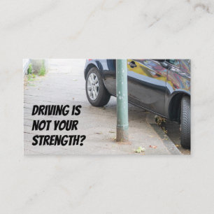 Fungerend rijleraar autorijden visitekaartje