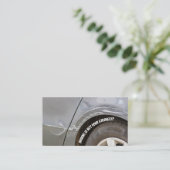 Fungerend rijleraar autorijden visitekaartje (Staand voorkant)