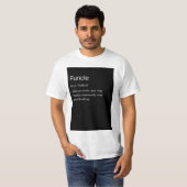 Fungerend shirt voor ooms (Voorkant volledig)