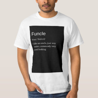 Fungerend shirt voor ooms