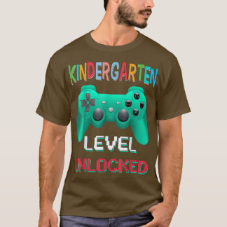 Fungerend terug naar school Kindergarten niveau op T-shirt