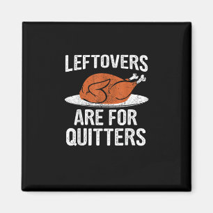 Fungerend Thanksgiving in Turkije Leftovers zijn v Magneet