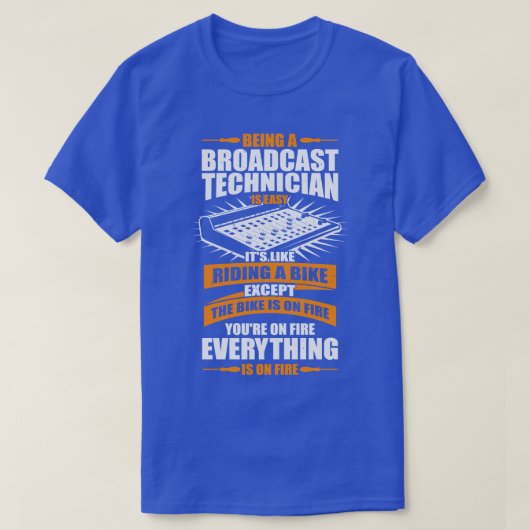 Fungerend uitzendbureau technicus Tech Gift T-shirt (Design voorkant)