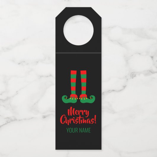 Fungerend voetparelen kerstpapier, hanger van wijn (Achterkant)