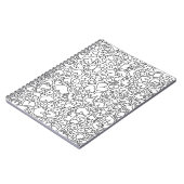 Fungerend volwassen borstpatroon notitieboek (Linkerzijde)