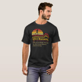 Fungerende definitie ultrarunning ultra trail runn t-shirt (Voorkant volledig)