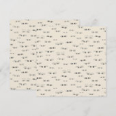 Fungerende ooginkt die een fijne kunstpatroonplatt (Voorkant / Achterkant)