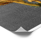 Fungi Art, Botanische paddenstoel Afdrukken, Keuke Poster (Hoek)