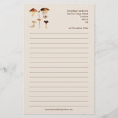 Fungi Art Briefpapier (Voorkant)