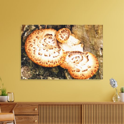 FUNGI CANVAS AFDRUK (Insitu (Woonkamer))
