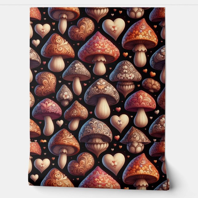 Fungi Family Behang (Afrollen)