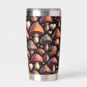 Fungi Family Geïsoleerde Drinkbeker (Achterkant)