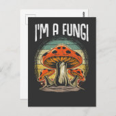 Fungi Funny Mushrooms Collector Pun Briefkaart (Voorkant / Achterkant)