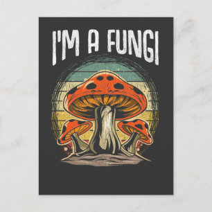  Fungi Funny Mushrooms Collector Pun Briefkaart