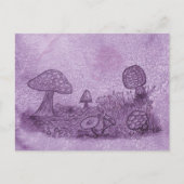 Fungi Meadow Briefkaart (Voorkant)